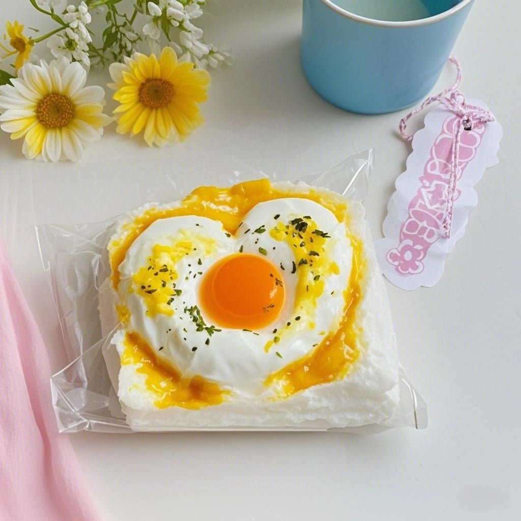 Sunny Egg Toast Squishy