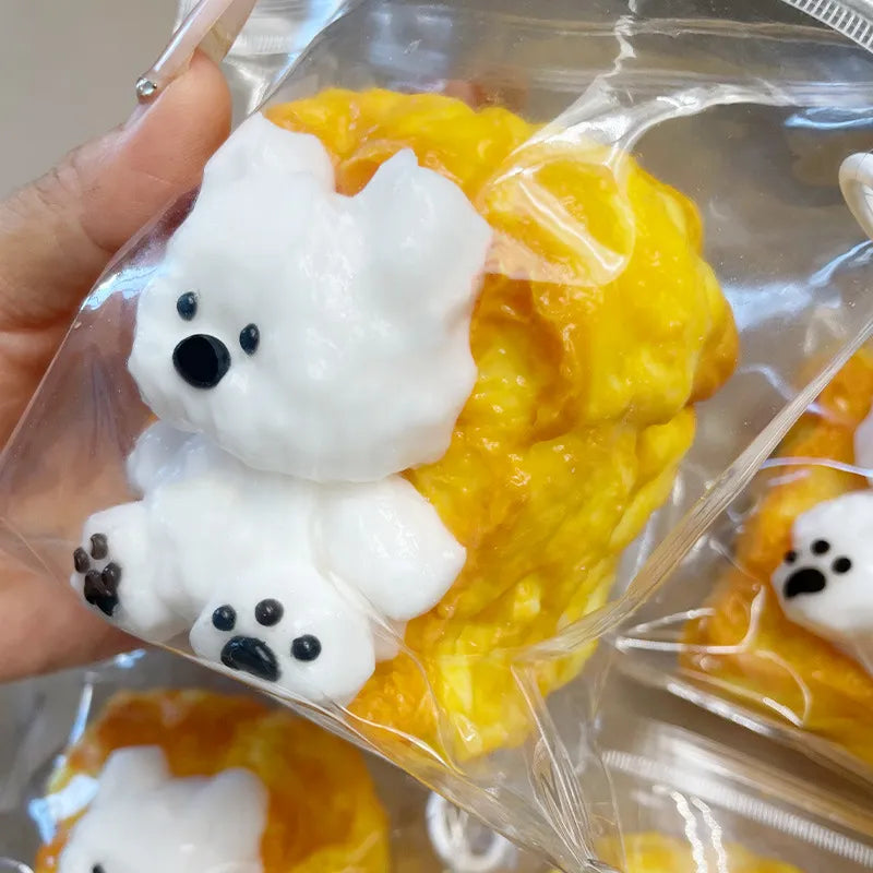 Westie Toast Squishy