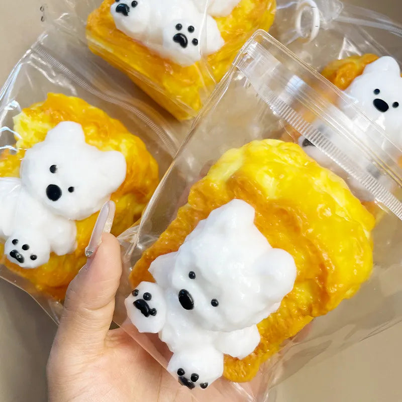 Westie Toast Squishy